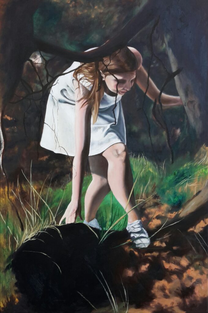 "Down The Rabbit Hole" von Lukrezia Krämer